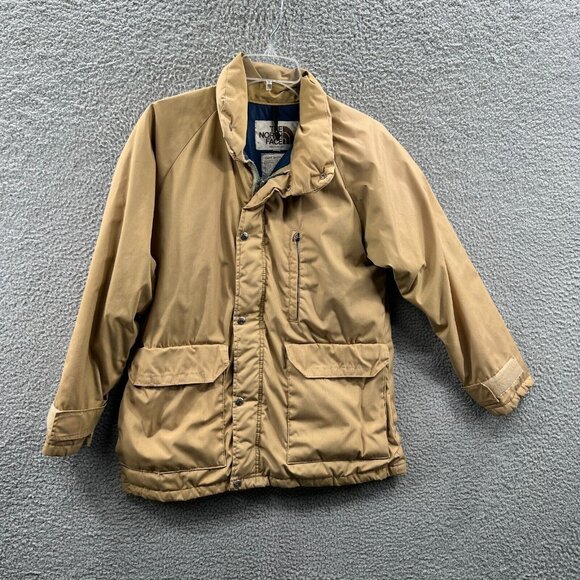 VTG The‎ North Face Mens XS Brown Puffer Jacket USA Gorpcore Outdoor Hiking Ski - Picture 1 of 16